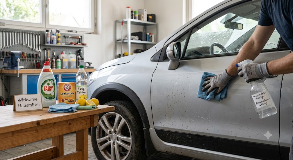 Hausmittel zur Autoreinigung: Was hilft wirklich? | Glanzwerk